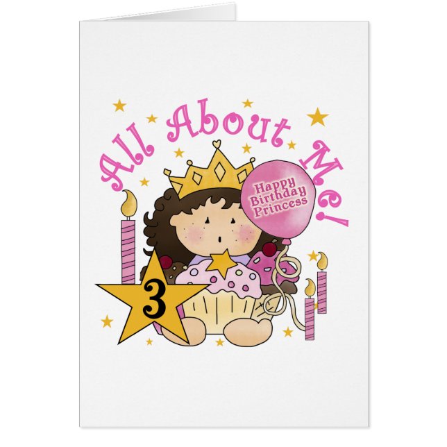 プリンセスAll About Me 3 Birthday T-shirts (正面)