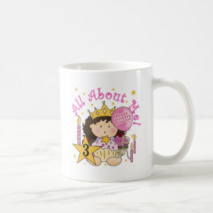 プリンセスAll About Me 3 Birthday T-shirts コーヒーマグカップ