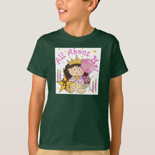 プリンセスAll About Me 4 Birthday T-shirts Tシャツ (正面)