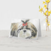 "プリンセスAllie " カード (黄色い花)