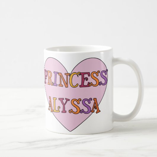 プリンセスAlyssa コーヒーマグカップ (右)