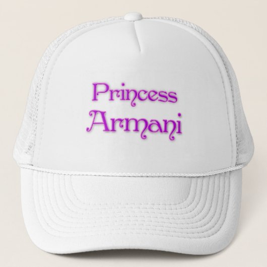 プリンセスArmani キャップ (正面)