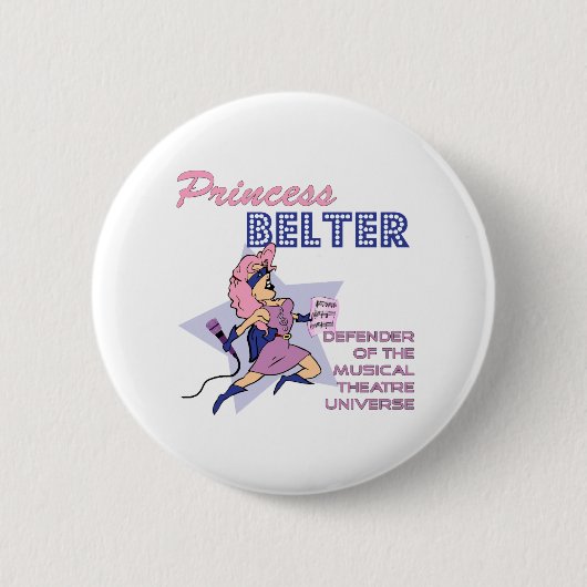 プリンセスBelter (ライトの皮)ボタン 缶バッジ (正面)