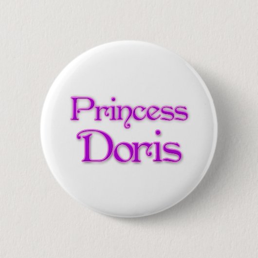 プリンセスDoris 缶バッジ (正面)