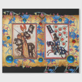 プリンセスPENTHESILEAおよび馬上の青い騎士 ラッピングペーパー (フラット)