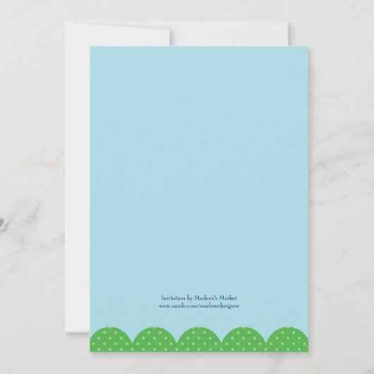 プリンセスRapunzelの誕生日のパーティの招待状 招待状 (裏面)