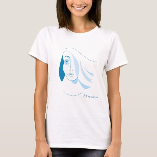 プリンセスTシャツ - オリジナルデザイン Tシャツ (正面)
