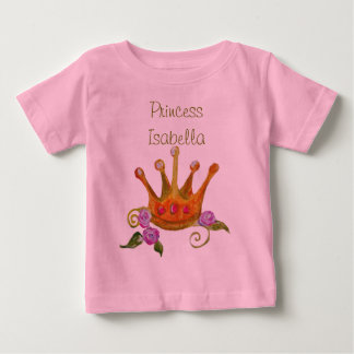 プリンセスTシャツ(カスタマイズ可能) ベビーTシャツ