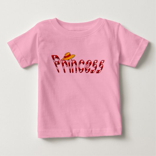 プリンセスTシャツ ベビーTシャツ (正面)