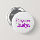 プリンセスTasha 缶バッジ (正面&裏面)