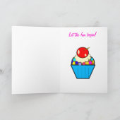 プリンセスZareのバースデー・カード カード (内部)