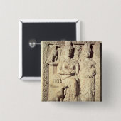 プリンセスZenobiaおよびメスの友達 缶バッジ (正面&裏面)