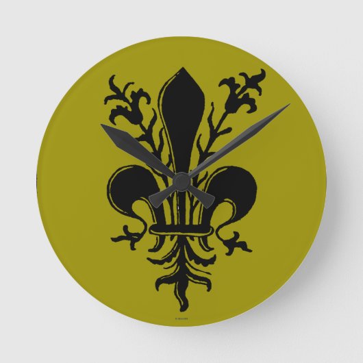 プリンタのデバイス, 1514#プリンタデバイス# ラウンド壁時計 (正面)