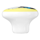 プリンタの漫画イラストレーション セラミックノブ (側面)