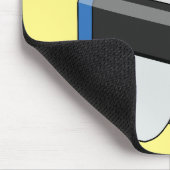 プリンタの漫画イラストレーション マウスパッド (コーナー)