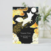 プリンタル・マジカル・フォックス・バースデー サンキューカード (スタンド正面)