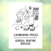 プリンターおよび印刷サービス会社 ウィンドウサイン (シート3)