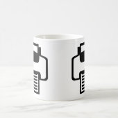 プリンター コーヒーマグカップ (中央)