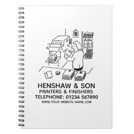 プリンター＆フィニッシャー ノートブック