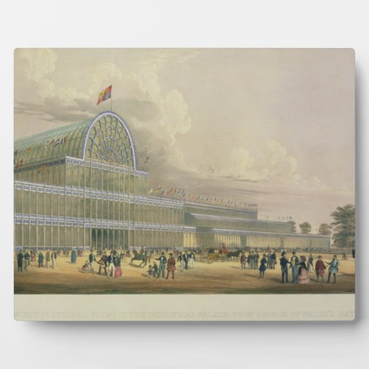 プリンツから見たクリスタル・パレスのトランセツ フォトプラーク (正面)