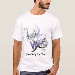 プリントが付いているTheOandAVirus.comの公式のTシャツ Tシャツ