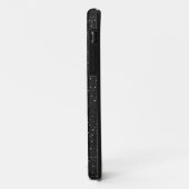 プリントされたきらめくダイヤモンドの音符 Case-Mate iPhoneケース (裏面/左)