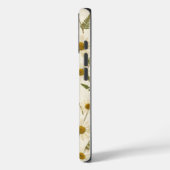 プリントされたデイジーとシダの植物画 古典的な植物標本 i Case-Mate iPhoneケース (裏面 / 左)