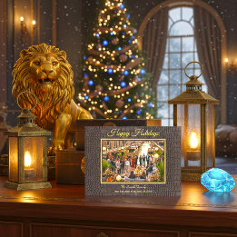 プリントされた偽の茶色のワニのテクスチャ写真 シーズンカード