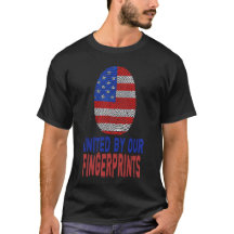 プリントで繋がるTシャツ
