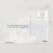 プリントと恋人 ポストカード (裏面)