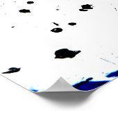 プリントのオリジナル抽象芸術絵画。 ポスター (角)