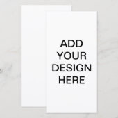 プリントのデザイン – メニューとプログラムの印刷 (正面/裏面)