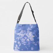 プリントのトートをくまなくSamoyed - Med及びLrgの十字の体 クロスボディバッグ (裏面)