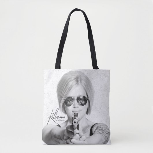 プリントのバッグをくまなくKillmore トートバッグ (正面)