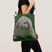 プリントのバッグをくまなくWascally Wabbit トートバッグ (クローズアップ)