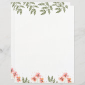 プリントのレターヘッド (正面/裏面)