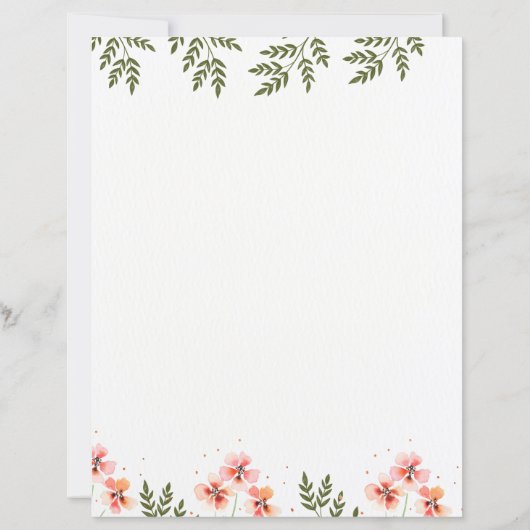 プリントのレターヘッド (裏面)