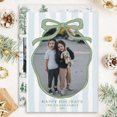 プリントまたはデジタルのヴィンテージクリスマスフォトカード シーズンカード