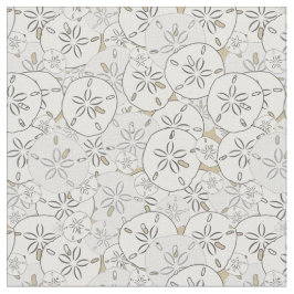 プリントをくまなく砂ドル ファブリック