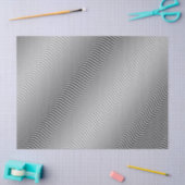 プリントをくまなく黒くか白く予測できない波の勾配 薄葉紙 (クラフト)