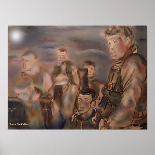 プリントを守落ちたる ポスター (正面)