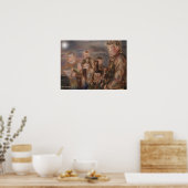 プリントを守落ちたる ポスター (キッチン)