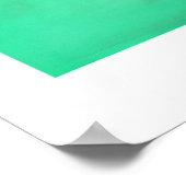 プリントアイリスブルー2 ポスター (角)