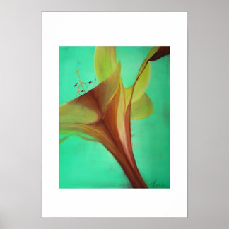 プリントアイリスブルー2 ポスター