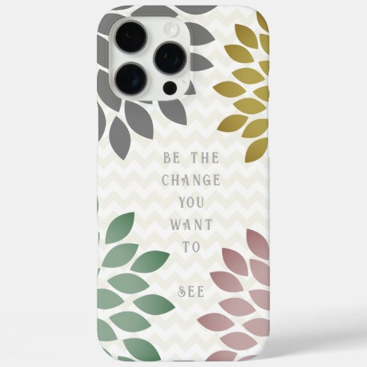 プリントウッド スターバースト フラワー 個人設定 iPhone Case-Mate iPhoneケース (裏面)