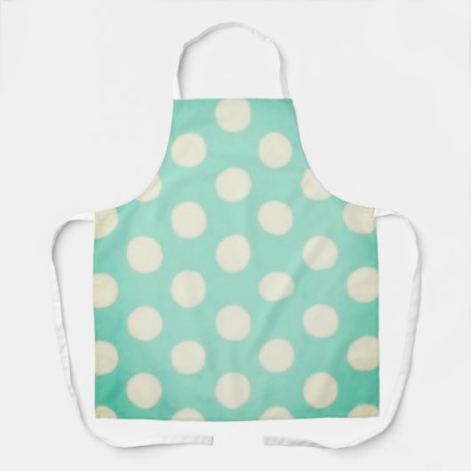 プリントオールオーバープリント調理点デザイン エプロン (正面)