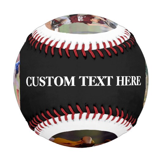 プリントカスタムのプロモーション用ベースボールと写真 野球ボール (裏面)