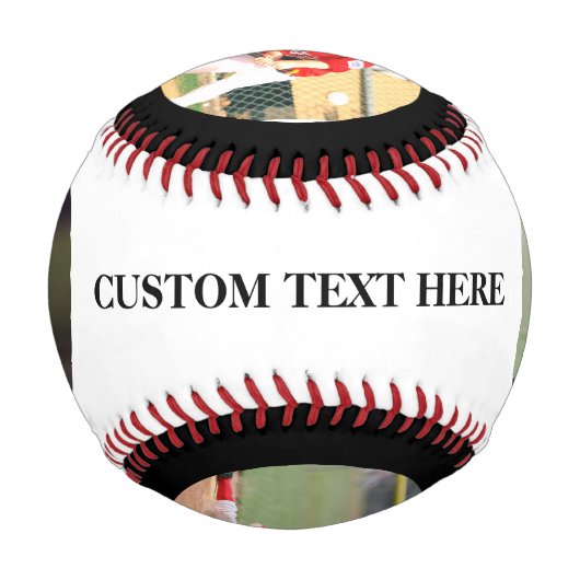 プリントカスタムのプロモーション用ベースボールと写真 野球ボール (正面)