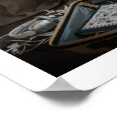 プリントカスタムはプロット女の子の芸術のためにそれを行う ポスター (角)