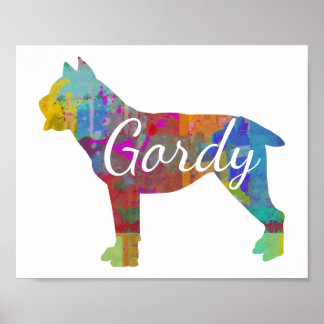 プリントカスタムケインコルソアート ポスター